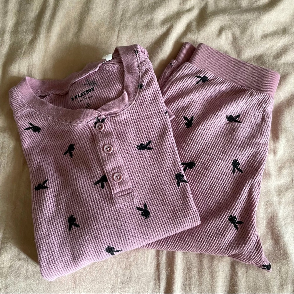 PLAYBOY THERMAL PJ SET